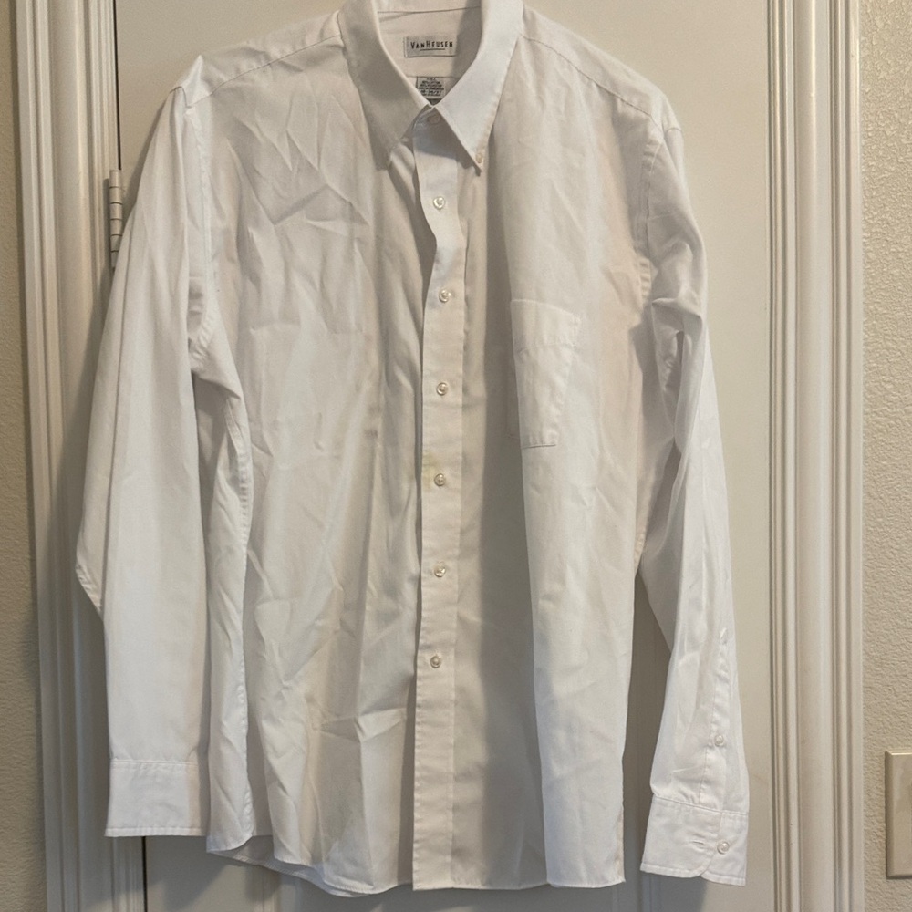 Van Heusen Classic White Dress Shirt